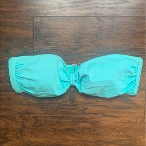 Victoria’s Secret Teal Bandeau Swim Top